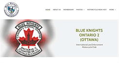 Desktop Screenshot of blueknightsottawa.com